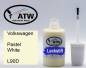 Preview: Volkswagen, Pastel White, L90D: 20ml Lackstift, von ATW Autoteile West.